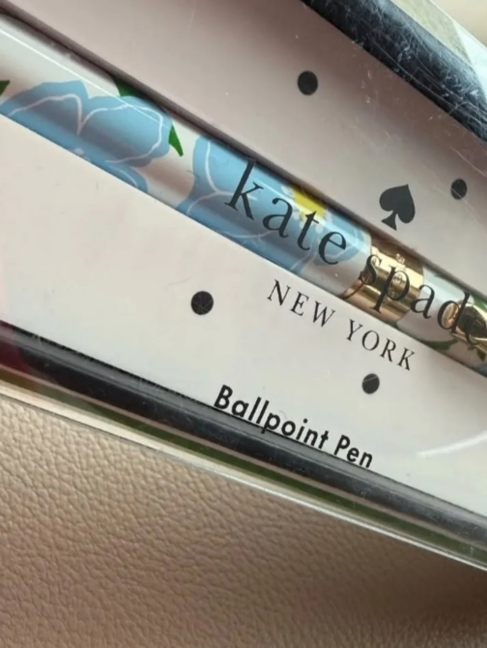 kate spade NEW YORK Ballpoint Pen Sunshine Floral BRAND-NEW w/tag/box
